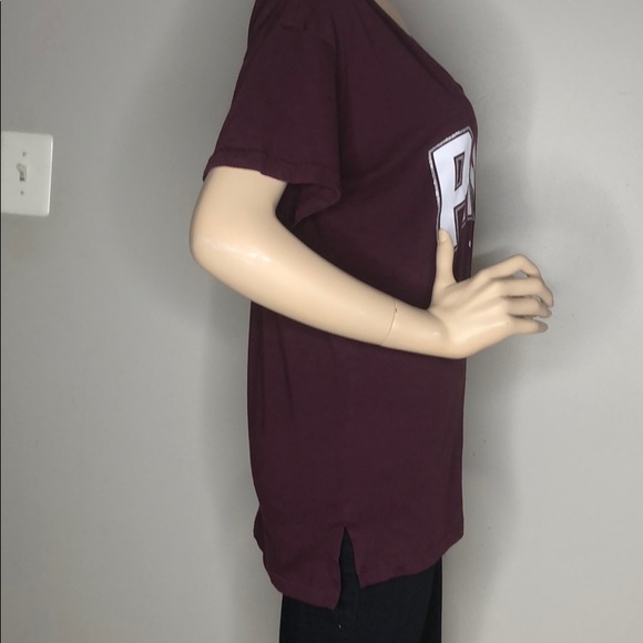 PINK Victoria Secret logo tunic tee top - Picture 7 of 9